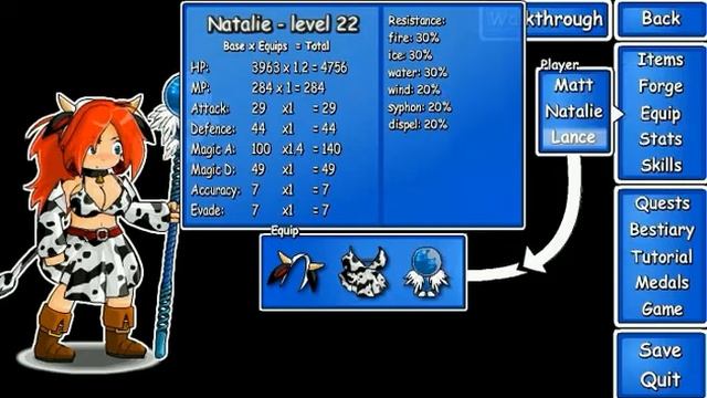 Présentation Epic Battle Fantasy 3 (Flash) смотреть онлайн