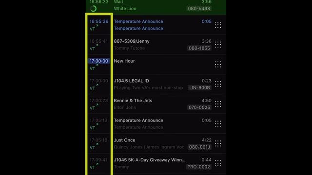 WideOrbit AFR Mobile (iPhone) - Playlist Widget смотреть онлайн