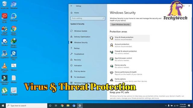 How to Disable Windows Defender | How to Disable threat & security смотреть онлайн