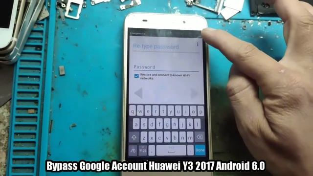 Bypass Google Account Huawei Y3 2017 Android 6.0 no PC смотреть онлайн