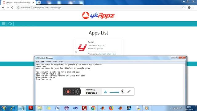 ykAppz Web2App - Create Free Android App from your website within 2min by using ykAppz's Web2App смотреть онлайн