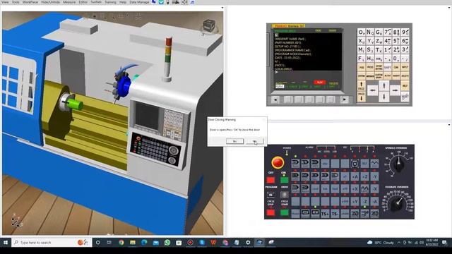 CNC Simulator Turning (Fanuc) смотреть онлайн