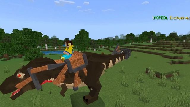 (TOP 5) - These DINOSAURS Addons for Minecraft ARE INSANE - Minecraft Bedrock!! смотреть онлайн