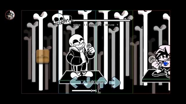 FNF Skeleton Bros Android - Optimized - Musk Port смотреть онлайн