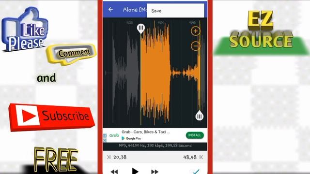 Cara Membuat Ringtone / Nada Dering DI ANDROID dengan aplikasi MP3 CUTTER смотреть онлайн