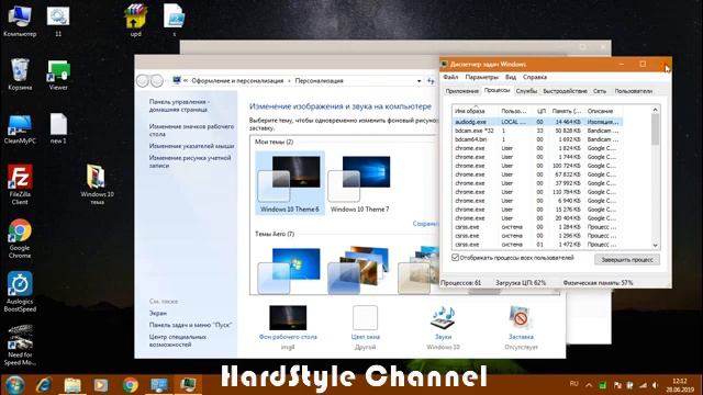 ► Theme Windows 10 for Windows 7 смотреть онлайн