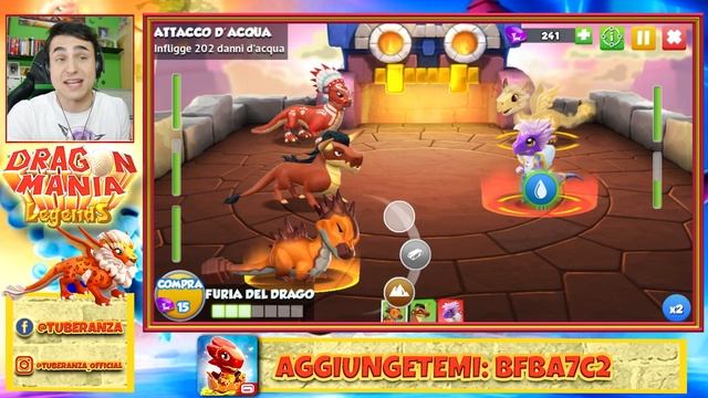 LA MIA SQUADRA DI DRAGHI È TROPPO FORTE! | Dragon Mania Legends Android Ios Ita смотреть онлайн