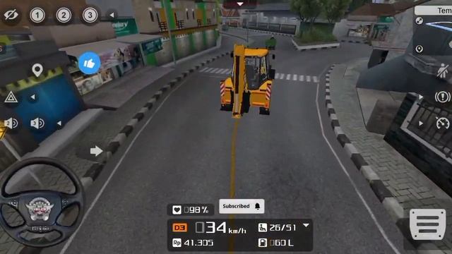 Jcb Backhoe Loader Simulator Driving - Jcb Android Gameplay walkthrough - Bus Simulator Driving Gam смотреть онлайн