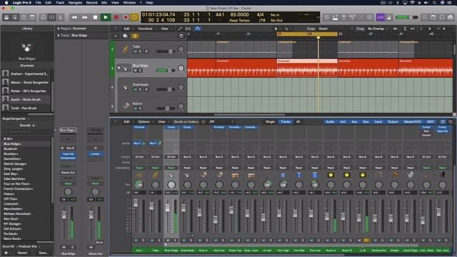 Drummer Tips | Logic Pro X смотреть онлайн