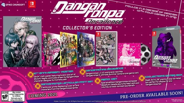 DANGANRONPA IS COMING TO THE SWITCH! | Danganronpa Decadence смотреть онлайн