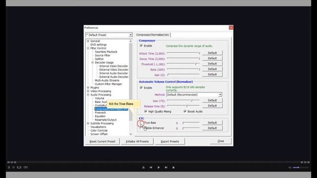 How to increase bass in KMPlayer смотреть онлайн