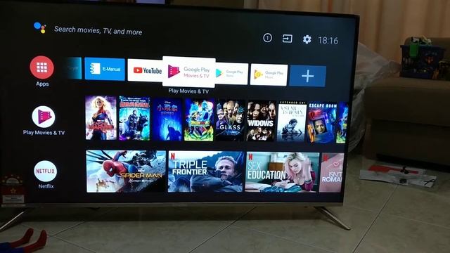 Coocaa 50Q5 Android TV UHD 4k unboxing part 3 смотреть онлайн