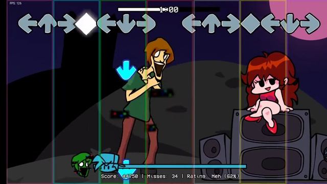 Friday Night Funkin' ➡️ Pibby Shaggy - He's not here. ANDROID PORT смотреть онлайн