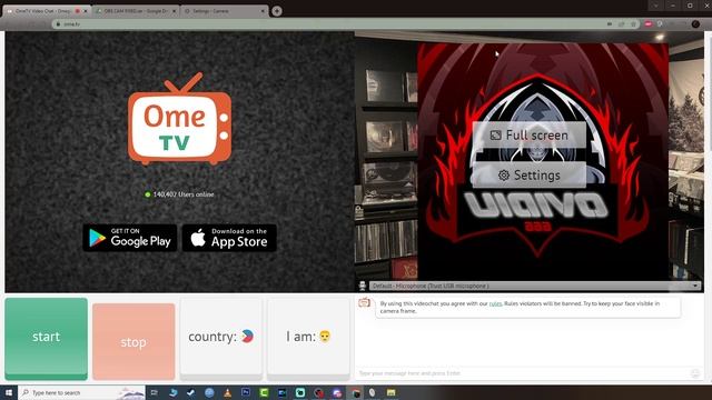 Cum sa folosesti Virtual Camera pe Ome TV смотреть онлайн