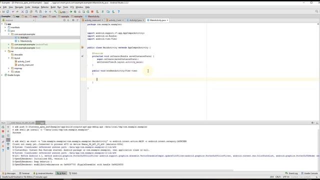 The easiest way to start new activity with button Android Studio, Easy Android. смотреть онлайн