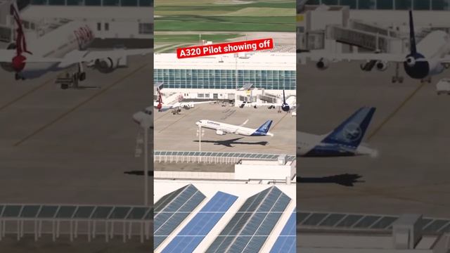 Insane A320 Pilot Stuns Spectators with 10ft Low Pass Between Munich's Terminals • Aerofly FS 2023 смотреть онлайн