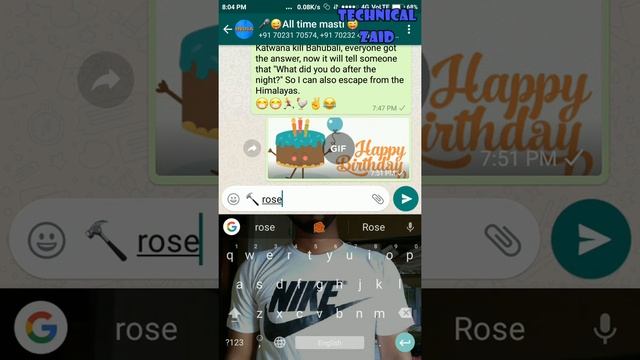Best Android Keyboard | GBoard Guide/Tutorial (in Hindi) смотреть онлайн