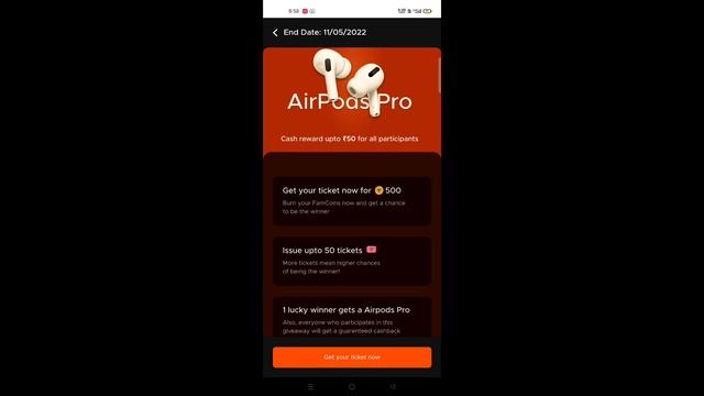 FAMPAY FREE APPLE AIRPODS PRO GIVEAWAY | FULL TICKETS LELIYA MAINE | TOP BEST EARNING APPS #FAMPAY смотреть онлайн