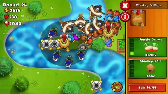 Bloons Monkey City [android] - Contested Territory River Terrain round 39 смотреть онлайн