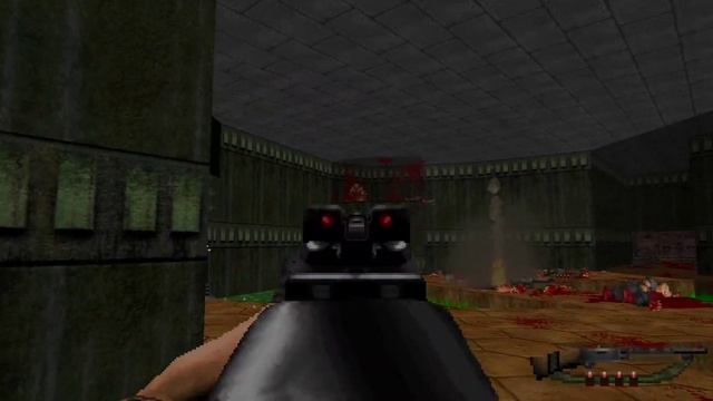 Doom - E1M1 - Brutal Doom v20 w/HD textures (Android) смотреть онлайн