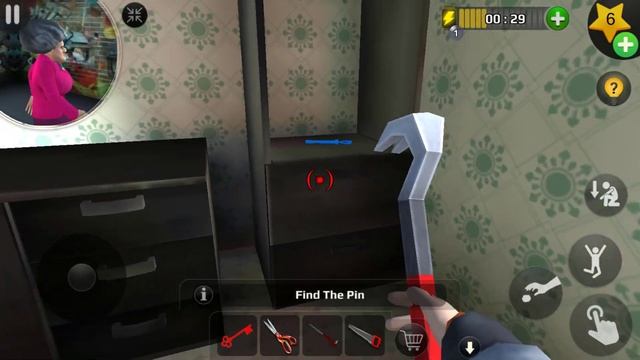 Scary Teacher 3D - Gameplay Walkthrough Part 4 Pin attack (Android,IOS) смотреть онлайн