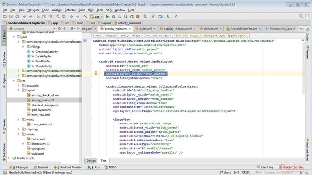 Android Design Patterns and Best Practices - Volume 1 : Collapsing Toolbar | packtpub.com смотреть онлайн