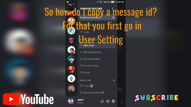 Copy Messages id in Discord!! tutorial 2019 (ANDROID DISCORD) смотреть онлайн