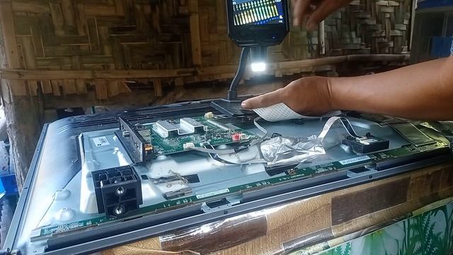 HOW TO FIX no picture with bar lines TCL55"android led tv? смотреть онлайн
