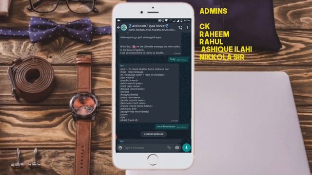 WhatsApp bot | Kerala's Frist Robot controlled what's app group | Android tips and tricks смотреть онлайн