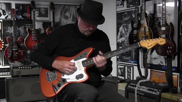 2015 Fender Johnny Marr Jaguar Guitar Demo смотреть онлайн