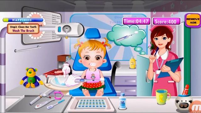 Baby Hazel Dental Care Games for kid,Educational game-Android game play Dora the Explorer смотреть онлайн