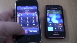 Over the Horizon Incoming call&Outgoing call at the Same Time iPhone 3Gs+Samsung Wave Y La Fleur