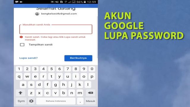 AUTO FIX CARA MEMULIHKAN AKUN GOOGLE LUPA KATA SANDI NOMOR HP TIDAK AKTIF смотреть онлайн