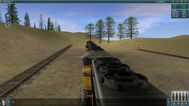 Trainz Simulator Android - EMD SD60M Triclops Union Pacific смотреть онлайн