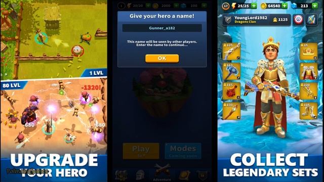 Heroics Gameplay Android | New Mobile Game смотреть онлайн