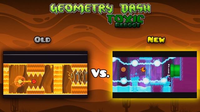 Geometry Dash Toxic: Reboot vs Original | Level 10 - Firebird смотреть онлайн