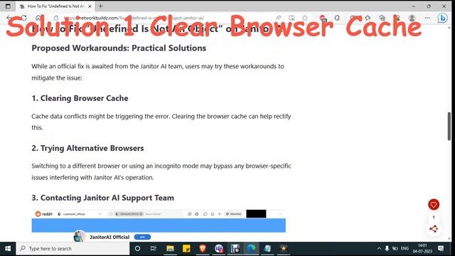 How to Fix "Undefined Is Not An Object" on Janitor AI смотреть онлайн