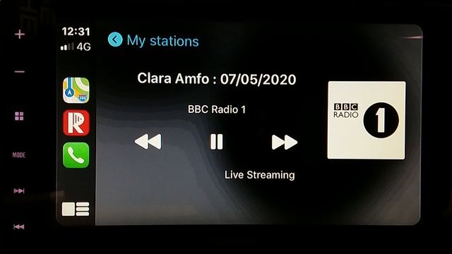 Radioplayer on CarPlay with Siri voice control смотреть онлайн