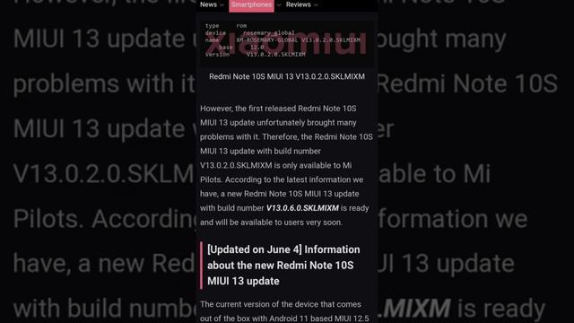 Redmi Note 10S Miui 13.0.6.0 Update Rollout GOOD NEWS | India Rollout Date Confirmed | Android 12 смотреть онлайн