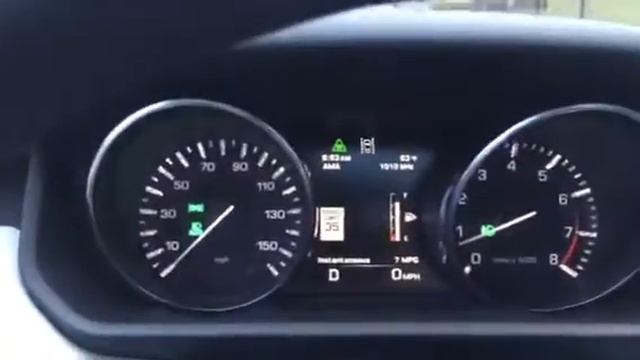 2015 Range Rover Sport HSE Transmission Failure Flashing 