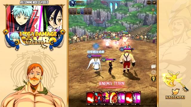 MERLIN OFFICIALLY GOD TIER?! NEW PVP TEAM IS INSANE!!! | Seven Deadly Sins: Grand Cross смотреть онлайн