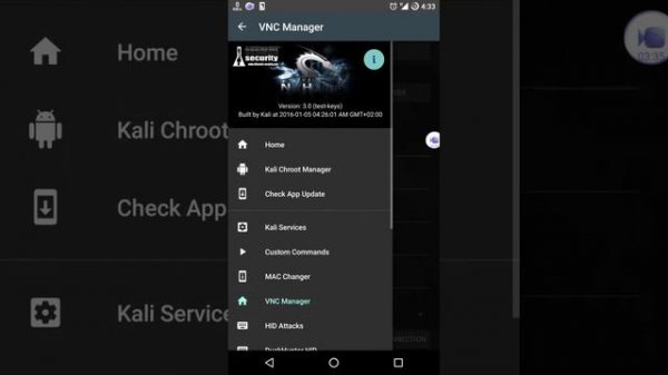 kali Linux NetHunter Application Overview