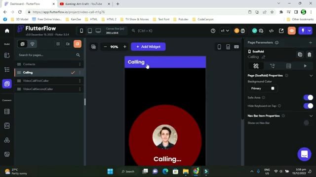 VideoCall on Flutterflow смотреть онлайн