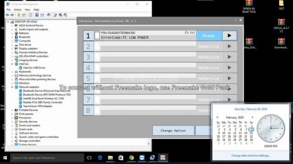 Nokia 5 (TA-1053) Stuck On Download Mode and Flashing By Remote Service