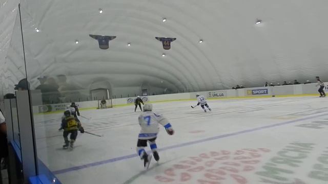 HC "Sokil" Kiev (1) - HK "Shershni" Boguslav (8.09. 2018). 3:2 (b). PHL. The first period. смотреть онлайн