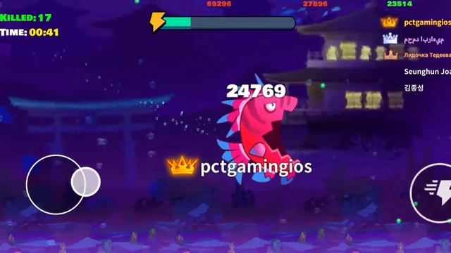 🐠Eat Fish.io - Walkthrough Gameplay Part 5 (iOS Android) смотреть онлайн