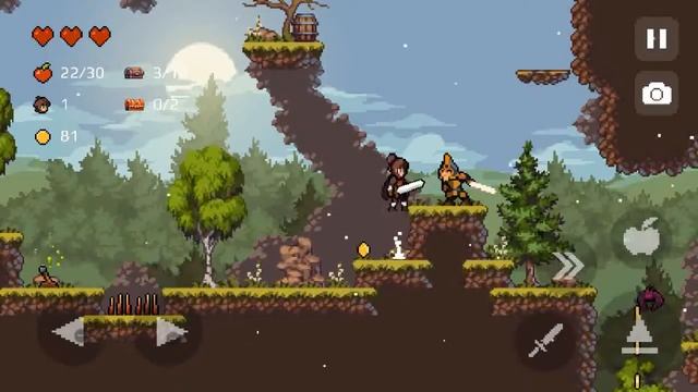 Apple Knight: Action Platformer – Gameplay Walkthrough / Android Mobile Games 【FULL GAME】 смотреть онлайн