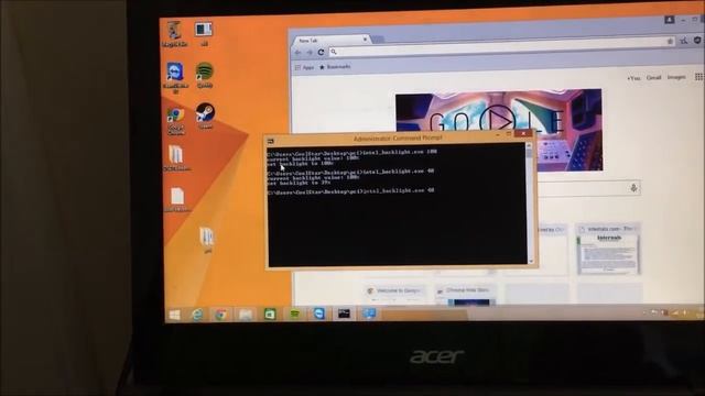 Acer C720 brightness working under Windows 8.1 смотреть онлайн