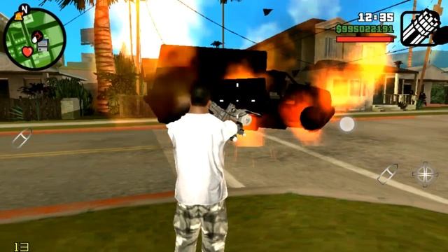 Mod double weapon di GTA SA ANDROID смотреть онлайн