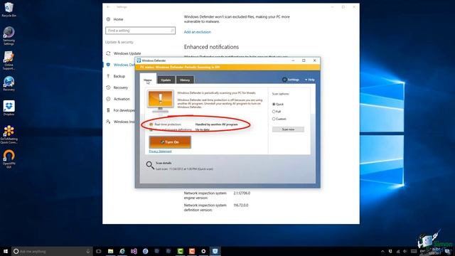 How to Manage Windows 10 Security Including Windows Defender and Windows Firewall смотреть онлайн